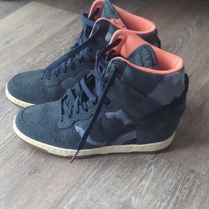 Nike Dunk Sky Hi Print "Armory Navy" sneakers